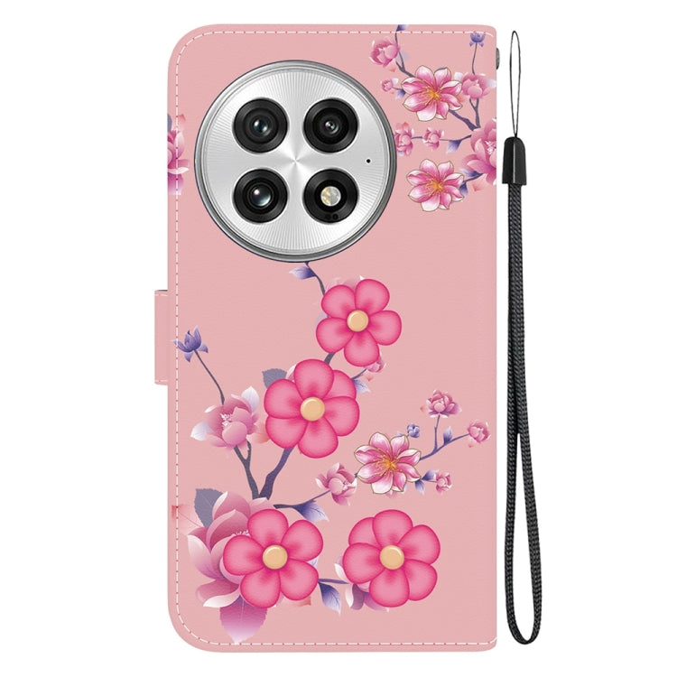 For OnePlus 13 Crystal Texture Colored Drawing Leather Phone Case