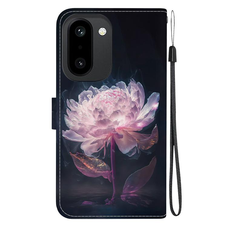 For OnePlus 15R / Ace 6 / Ace 6T Crystal Texture Colored Drawing Leather Phone Case