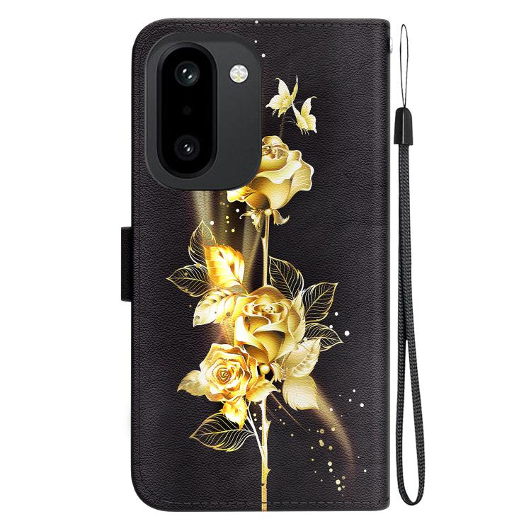 For OnePlus 15R / Ace 6 / Ace 6T Crystal Texture Colored Drawing Leather Phone Case