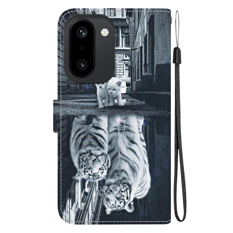 For OnePlus 15R / Ace 6 / Ace 6T Crystal Texture Colored Drawing Leather Phone Case