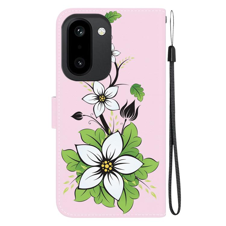For OnePlus 15R / Ace 6 / Ace 6T Crystal Texture Colored Drawing Leather Phone Case