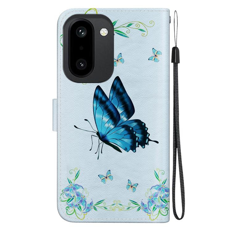 For OnePlus 15R / Ace 6 / Ace 6T Crystal Texture Colored Drawing Leather Phone Case