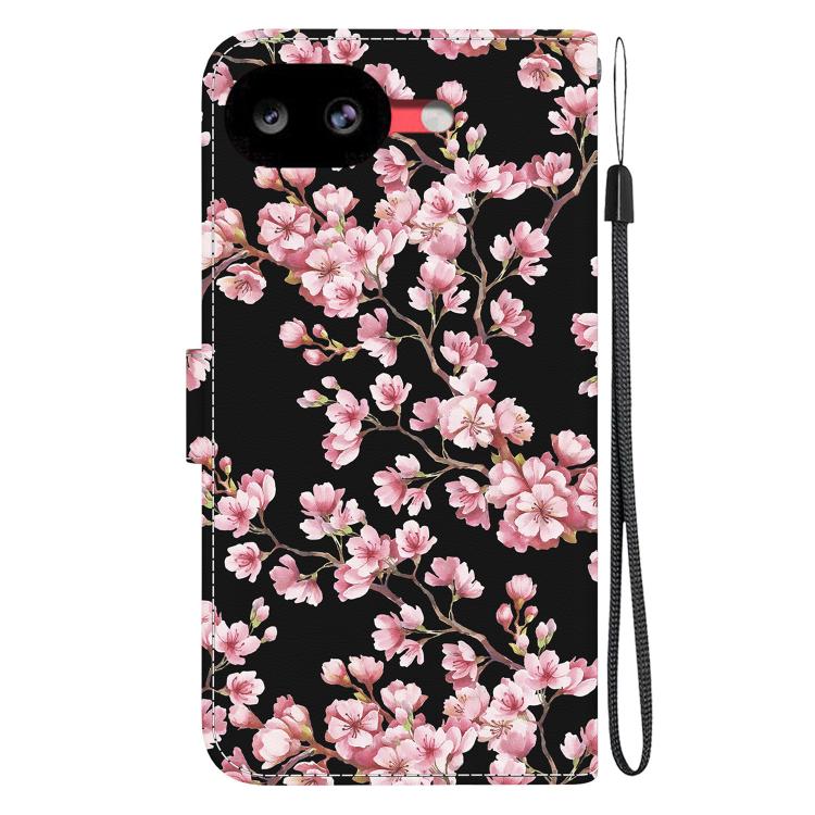 For Google Pixel 10a Crystal Texture Colored Drawing Leather Phone Case