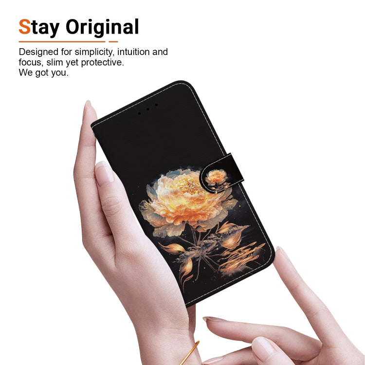 For Sony Xperia 10 VI Crystal Texture Colored Drawing Leather Phone Case