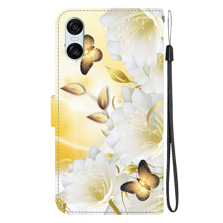 For Sony Xperia 5 VI Crystal Texture Colored Drawing Leather Phone Case