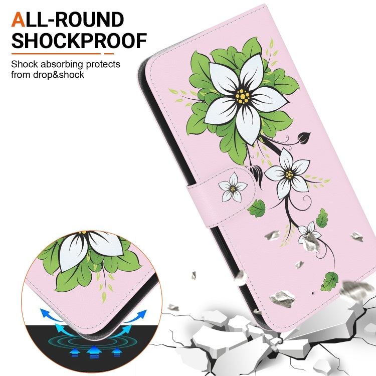 For Sony Xperia 5 VI Crystal Texture Colored Drawing Leather Phone Case