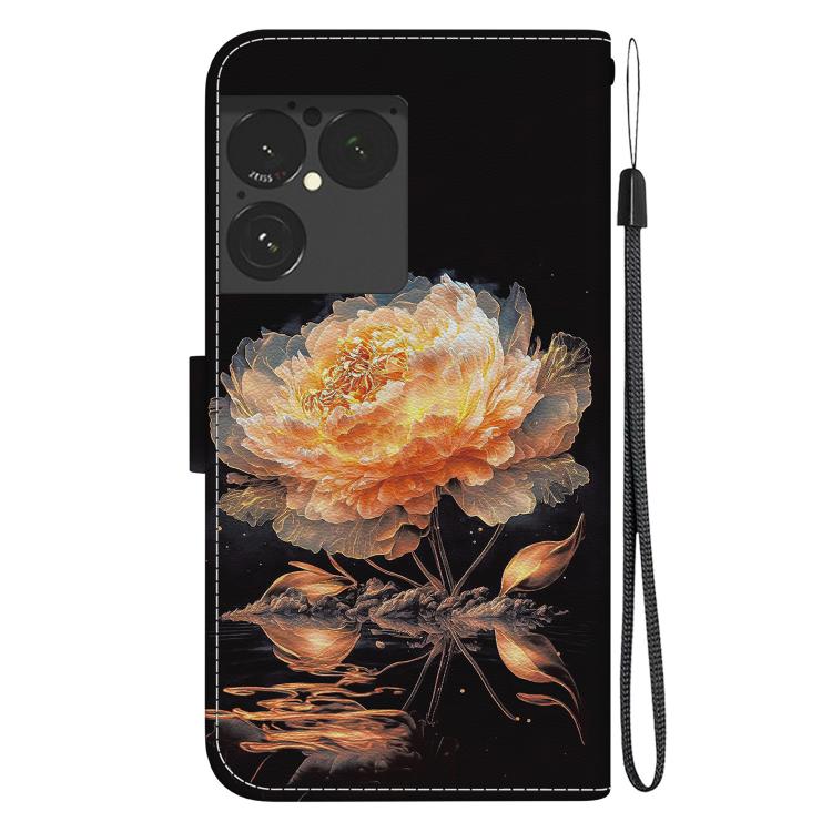 For Sony Xperia 1 VIII Crystal Texture Colored Drawing Leather Phone Case