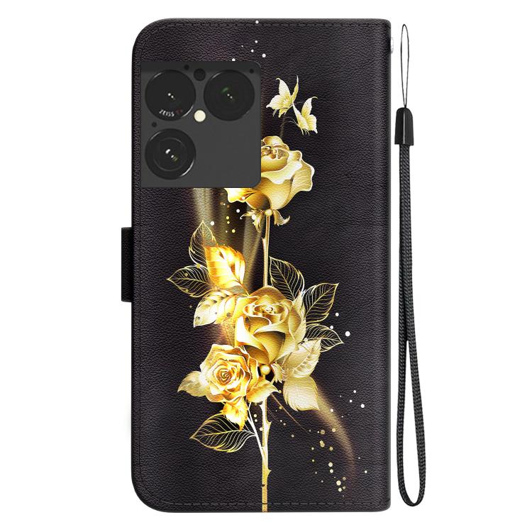 For Sony Xperia 1 VIII Crystal Texture Colored Drawing Leather Phone Case