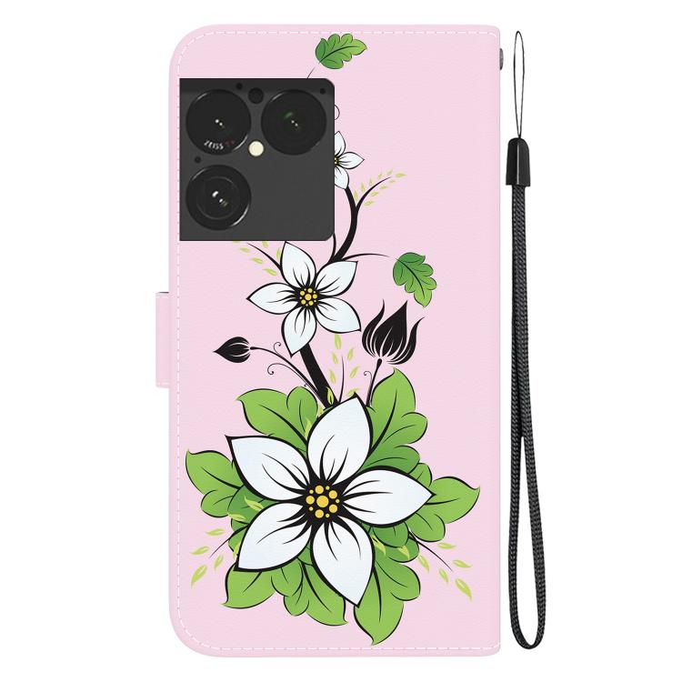 For Sony Xperia 1 VIII Crystal Texture Colored Drawing Leather Phone Case