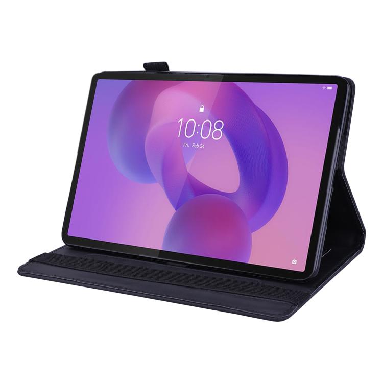 For Lenovo Tab K10C / E10 Calf Texture Embossed Leather Tablet Case