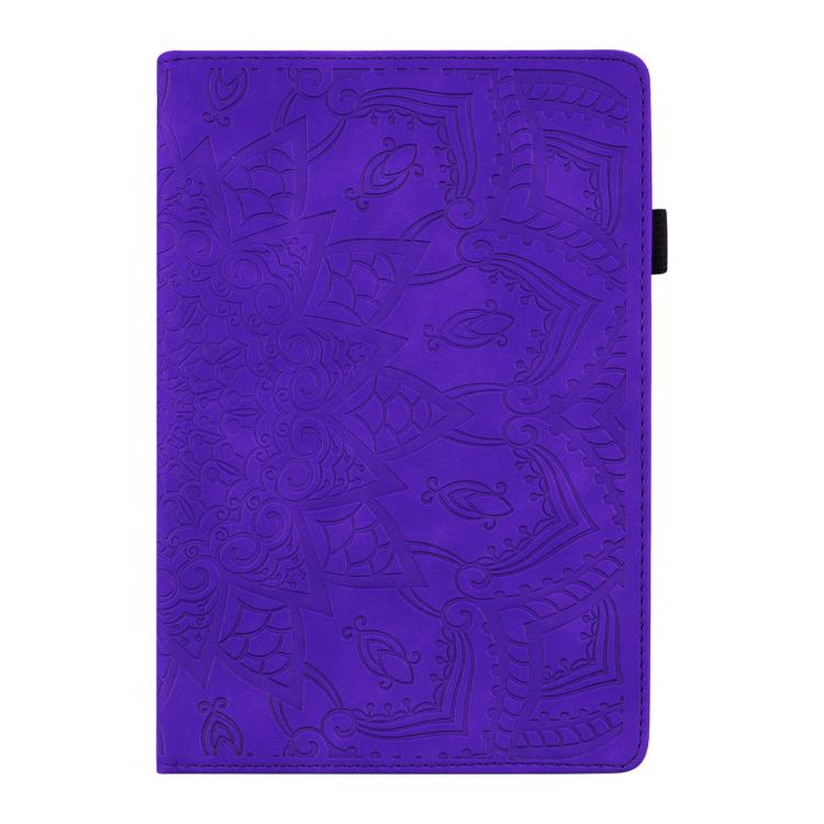 For Lenovo Tab K10C / E10 Calf Texture Embossed Leather Tablet Case