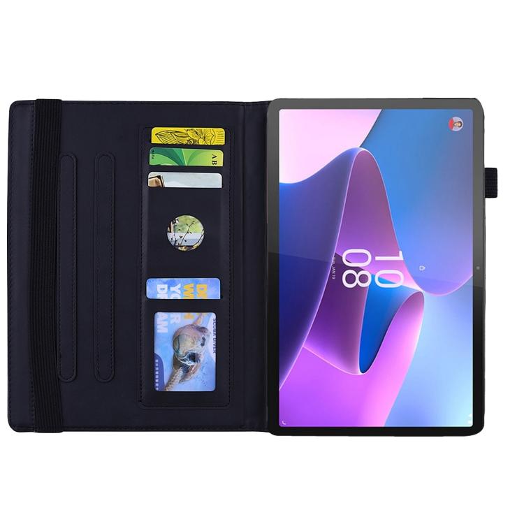 For Lenovo Xiaoxin Pad 11 2025 Calf Texture Embossed Leather Tablet Case