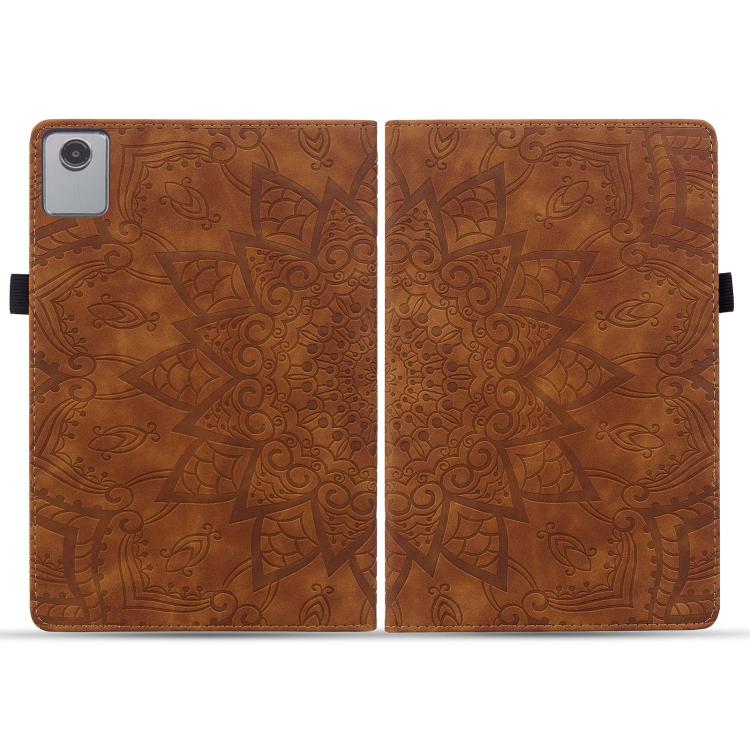 For Lenovo Xiaoxin Pad 11 2025 Calf Texture Embossed Leather Tablet Case
