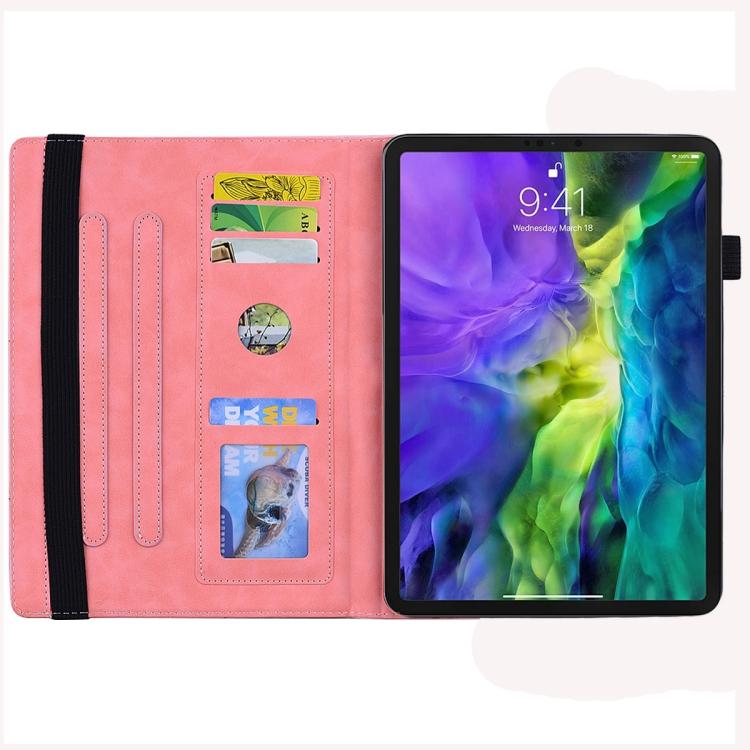 For Lenovo Xiaoxin Pad 11 2025 Calf Texture Embossed Leather Tablet Case