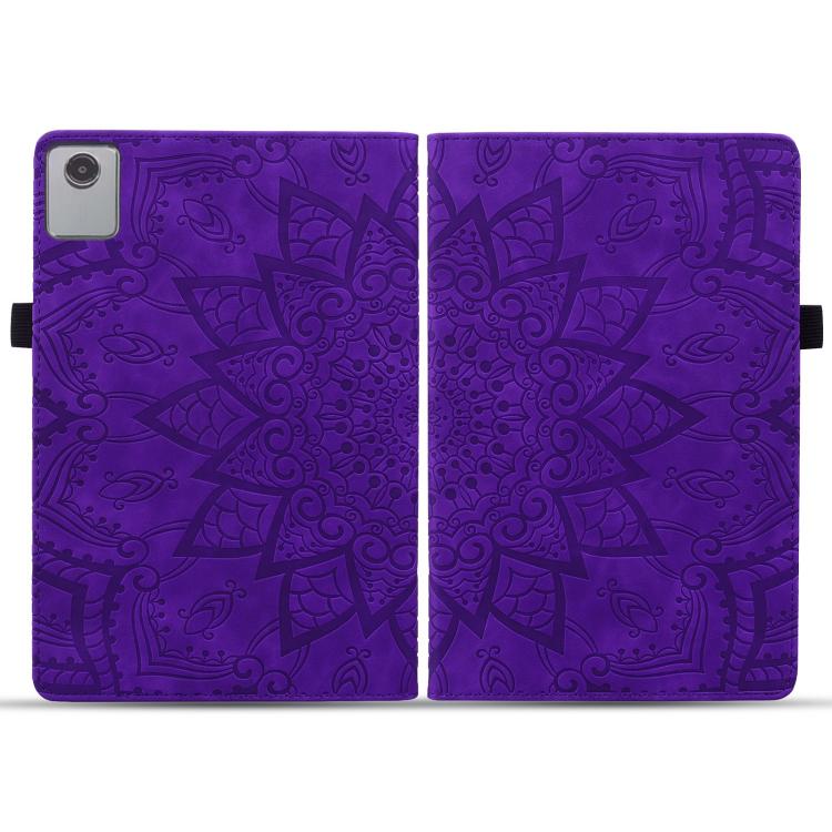 For Lenovo Xiaoxin Pad 11 2025 Calf Texture Embossed Leather Tablet Case