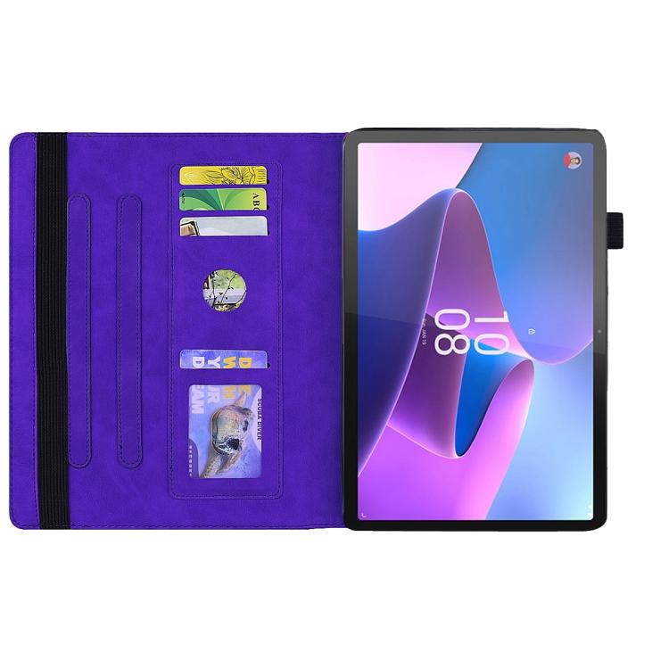 For Lenovo Xiaoxin Pad 11 2025 Calf Texture Embossed Leather Tablet Case