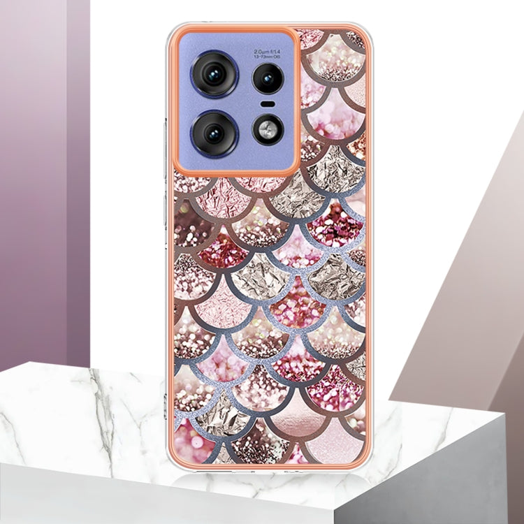 For Motorola Edge 50 Pro Electroplating IMD TPU Phone Case