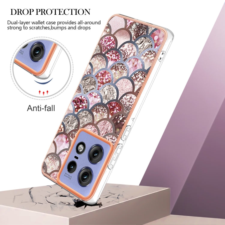 For Motorola Edge 50 Pro Electroplating IMD TPU Phone Case