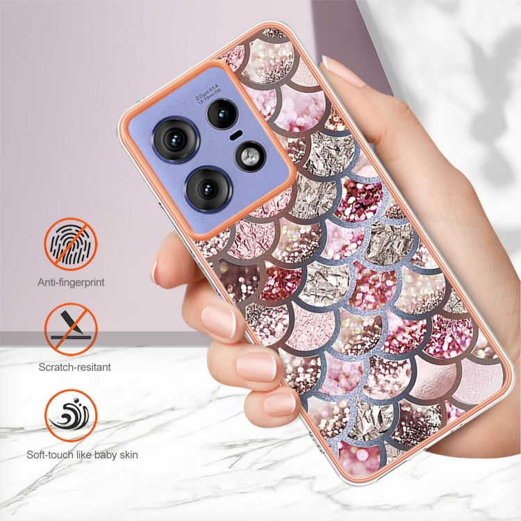 For Motorola Edge 50 Pro Electroplating IMD TPU Phone Case