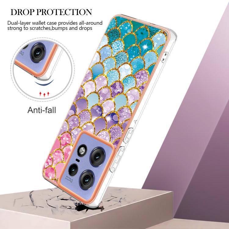 For Motorola Edge 50 Pro Electroplating IMD TPU Phone Case