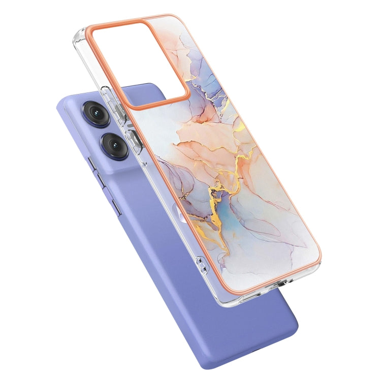 For Motorola Edge 50 Pro Electroplating IMD TPU Phone Case