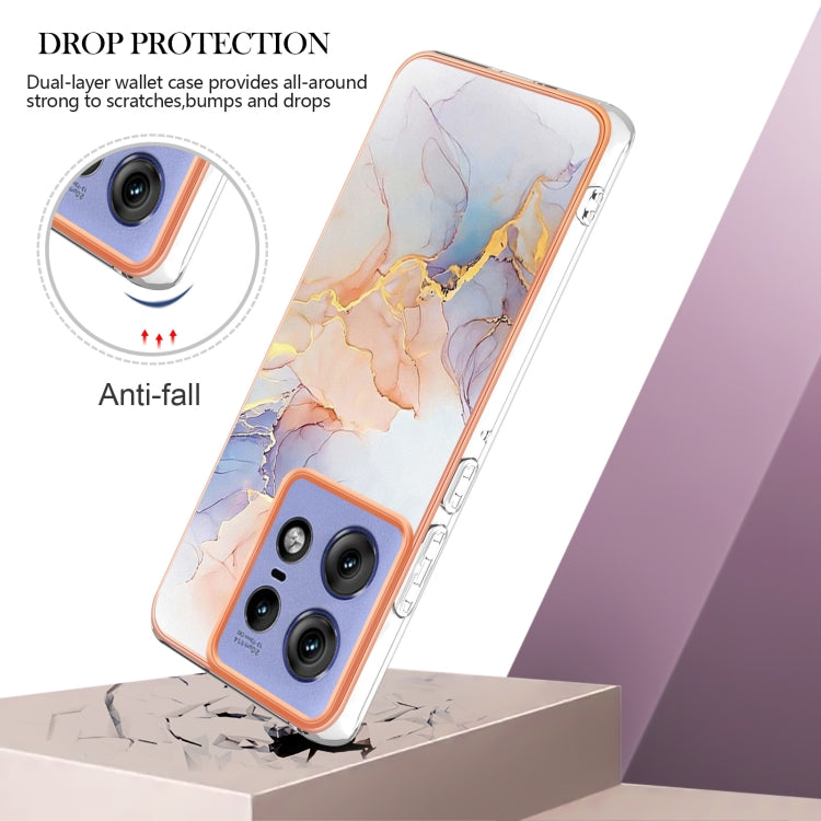 For Motorola Edge 50 Pro Electroplating IMD TPU Phone Case