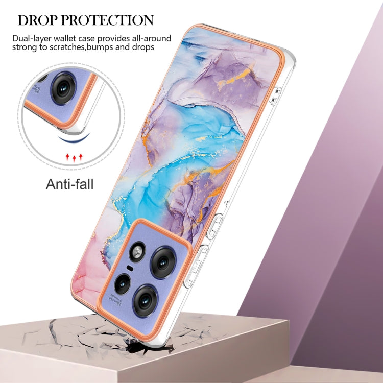 For Motorola Edge 50 Pro Electroplating IMD TPU Phone Case