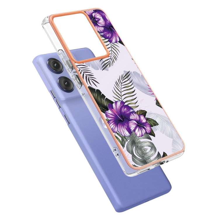 For Motorola Edge 50 Pro Electroplating IMD TPU Phone Case