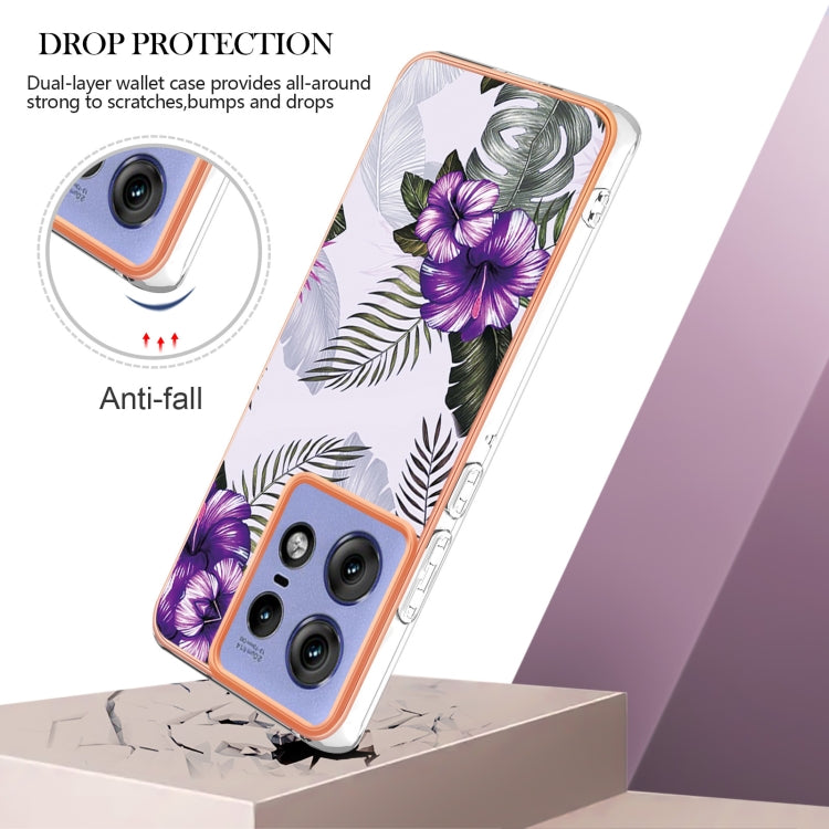 For Motorola Edge 50 Pro Electroplating IMD TPU Phone Case