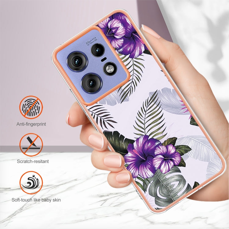 For Motorola Edge 50 Pro Electroplating IMD TPU Phone Case