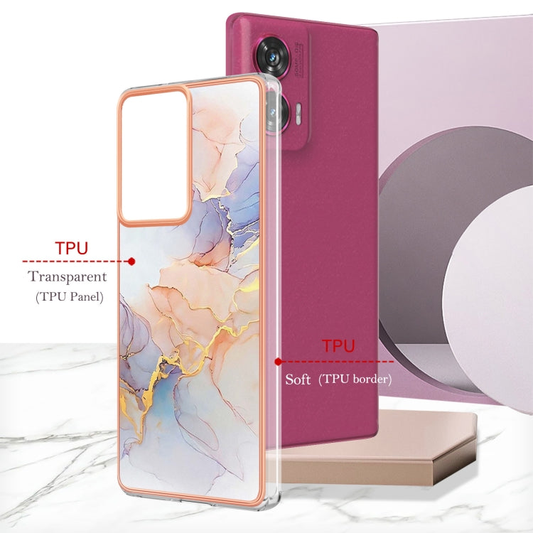 For Motorola Edge 50 Fusion Electroplating IMD TPU Phone Case