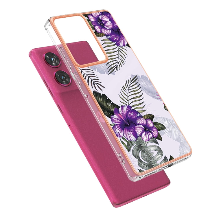 For Motorola Edge 50 Fusion Electroplating IMD TPU Phone Case