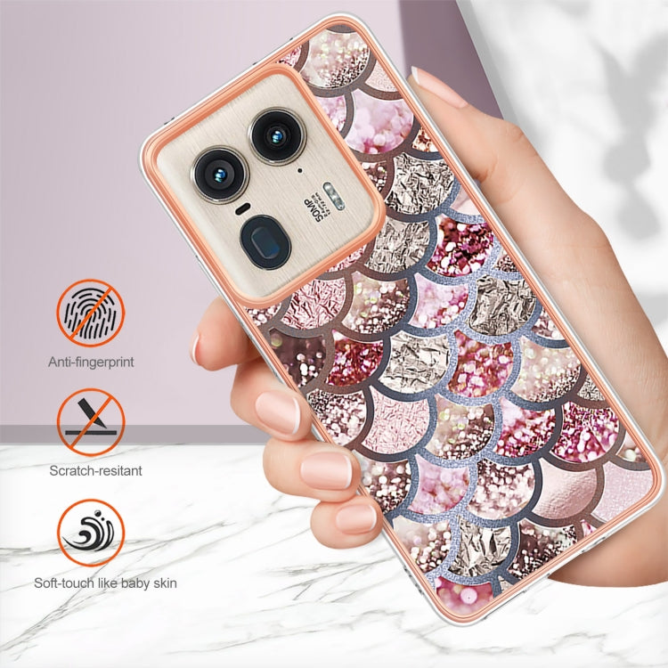 For Motorola Edge 50 Ultra Electroplating IMD TPU Phone Case