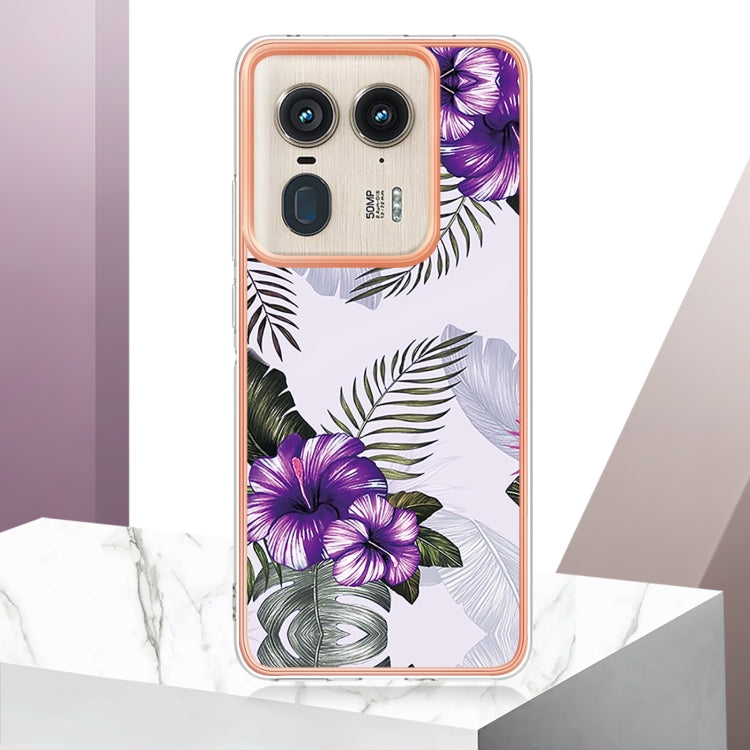 For Motorola Edge 50 Ultra Electroplating IMD TPU Phone Case