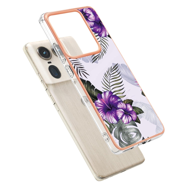 For Motorola Edge 50 Ultra Electroplating IMD TPU Phone Case