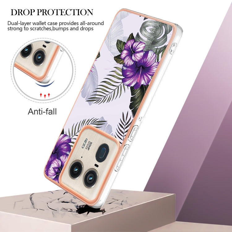 For Motorola Edge 50 Ultra Electroplating IMD TPU Phone Case