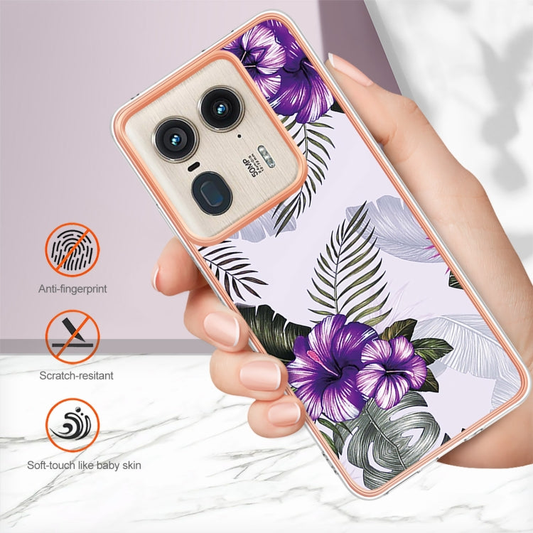 For Motorola Edge 50 Ultra Electroplating IMD TPU Phone Case