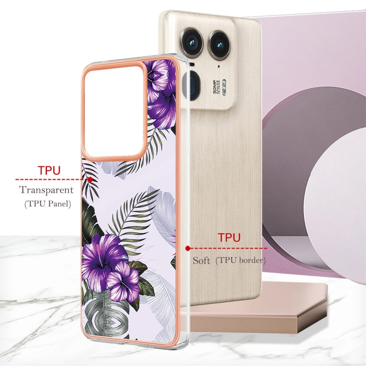 For Motorola Edge 50 Ultra Electroplating IMD TPU Phone Case