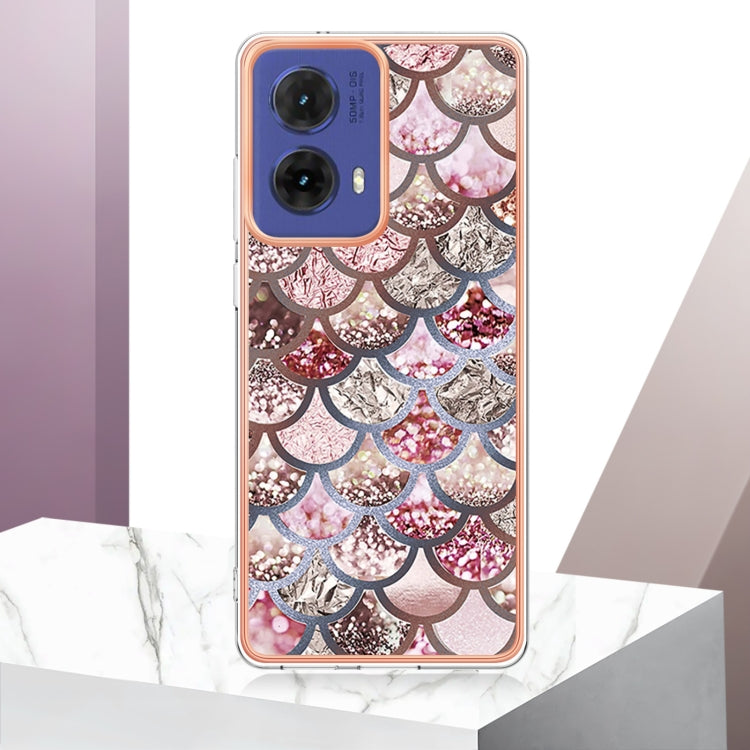 For Motorola Moto G85 Electroplating IMD TPU Phone Case