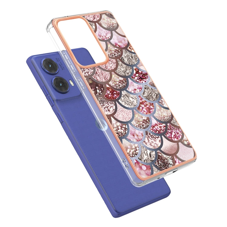For Motorola Moto G85 Electroplating IMD TPU Phone Case