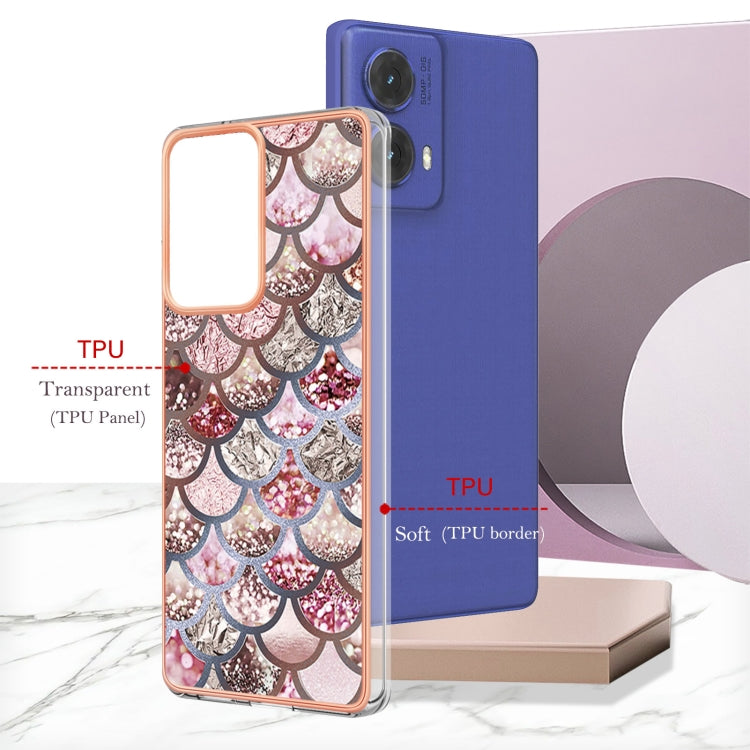 For Motorola Moto G85 Electroplating IMD TPU Phone Case