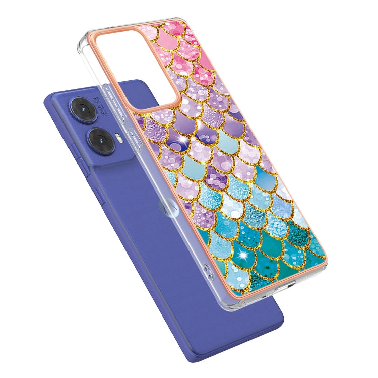 For Motorola Moto G85 Electroplating IMD TPU Phone Case