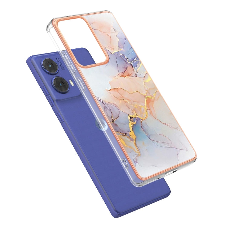 For Motorola Moto G85 Electroplating IMD TPU Phone Case