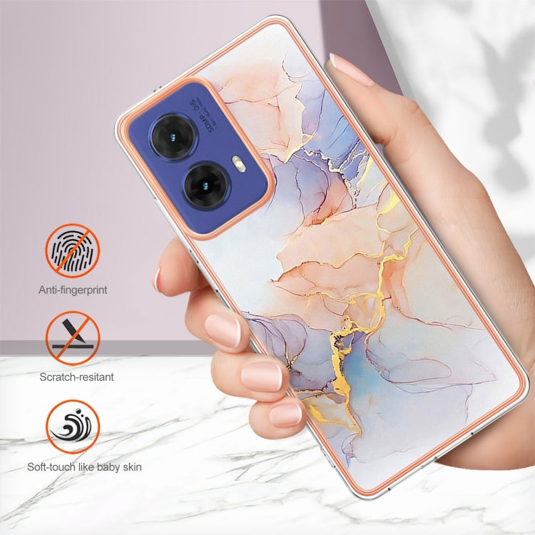 For Motorola Moto G85 Electroplating IMD TPU Phone Case