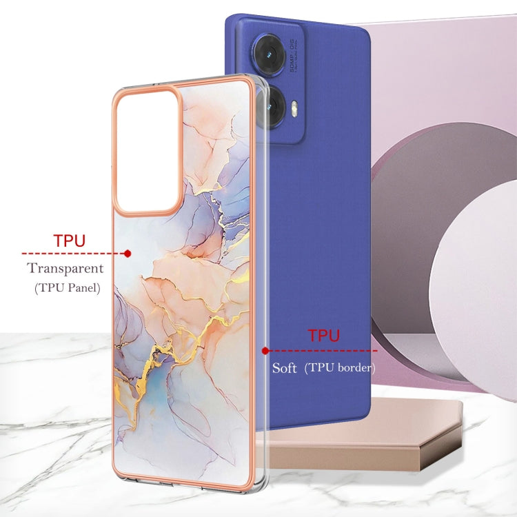 For Motorola Moto G85 Electroplating IMD TPU Phone Case