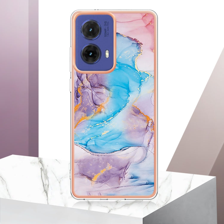 For Motorola Moto G85 Electroplating IMD TPU Phone Case