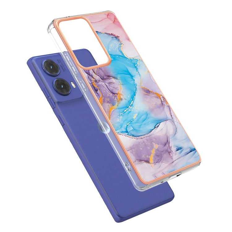 For Motorola Moto G85 Electroplating IMD TPU Phone Case