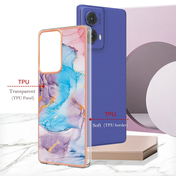 For Motorola Moto G85 Electroplating IMD TPU Phone Case