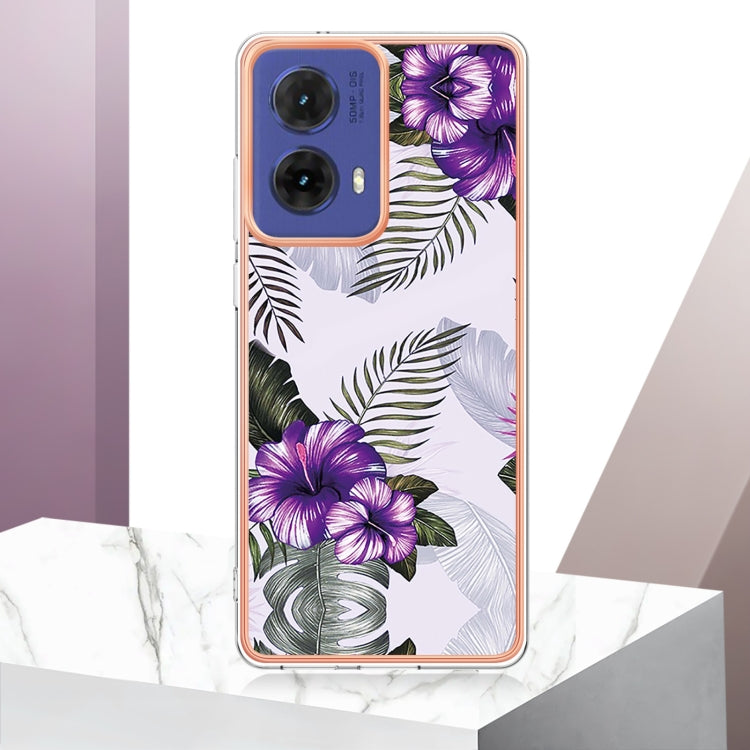 For Motorola Moto G85 Electroplating IMD TPU Phone Case