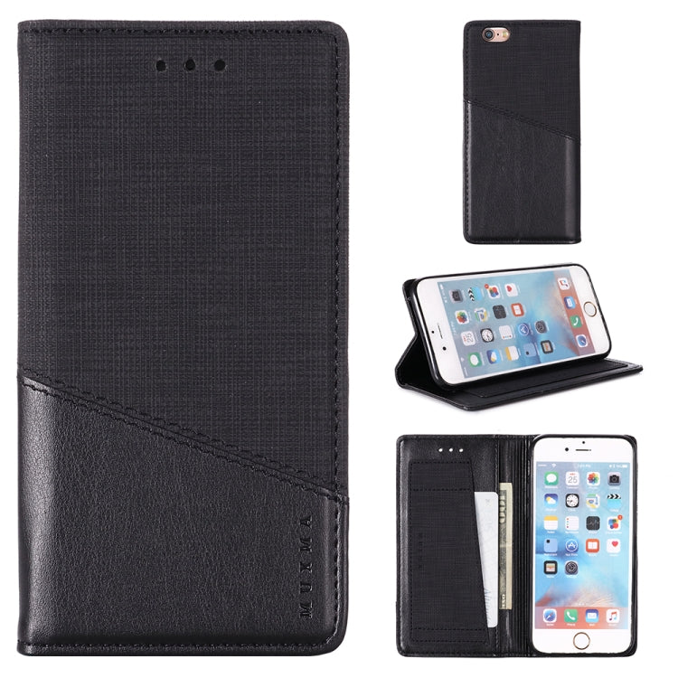 For iPhone 6 MUXMA MX109 Horizontal Flip Leather Case with Holder & Card Slot & Wallet